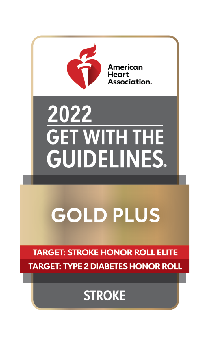 Get with the guidelines stroke gold plus logo