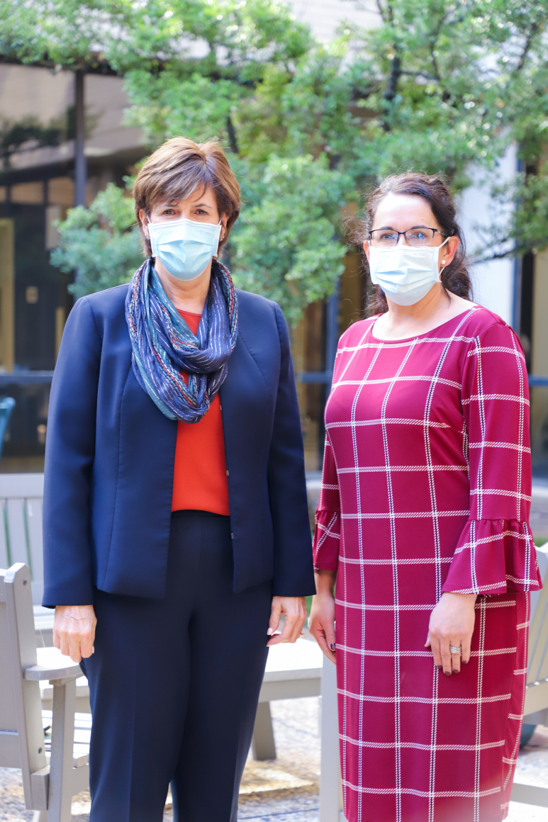 Patti Thompson, Chief Nursing Officer at NWTHS and Dr. Holly Jeffreys, West Texas A&M University, Department of Nursing