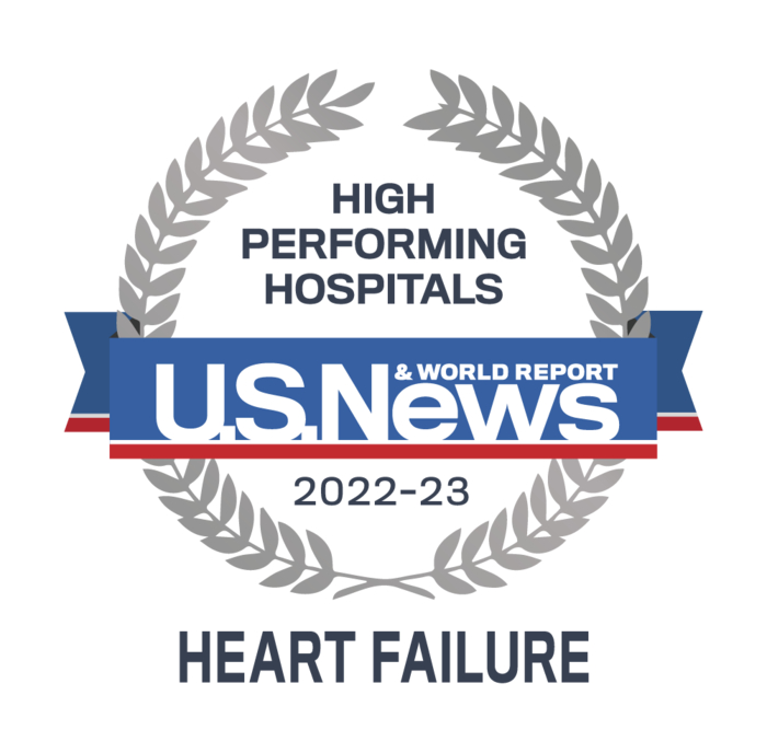 US News and World Report heart failure