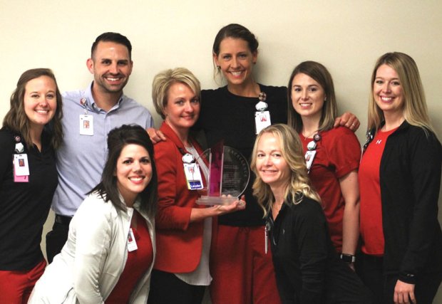 The Northwest team with the distinguished PassyMuir award