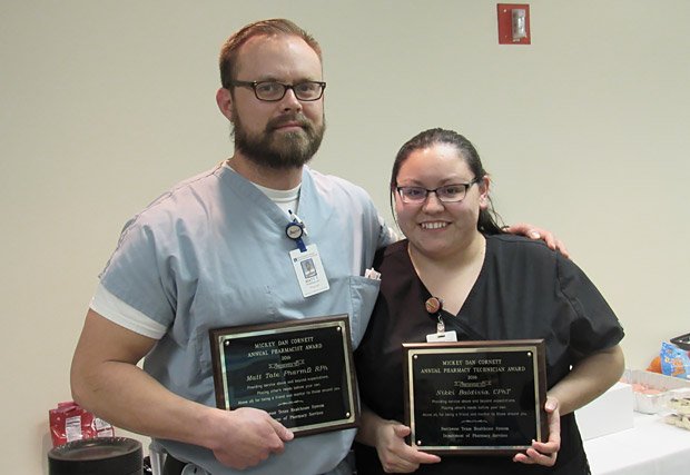 Pharmacy Technician and Pharmacist of the Year Honors