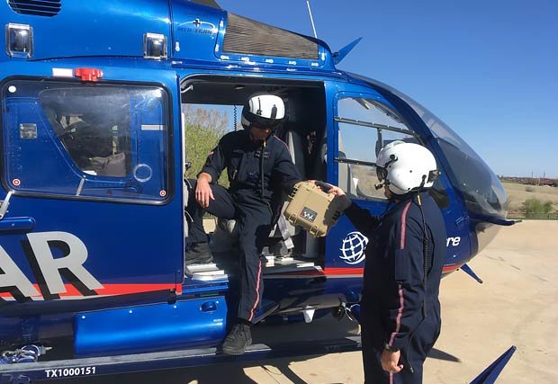 El helicóptero LIFESTAR del Sistema de Salud del Noroeste de Texas ahora transporta sangre y plasma