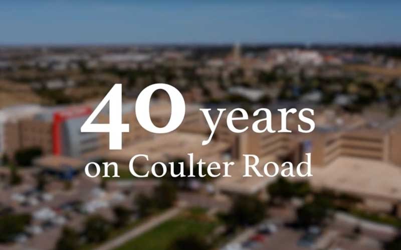 40 años en Coulter Road, Sistema de Salud del Noroeste de Texas, Amarillo, Texas