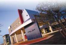 Exterior image of the front of the Heart Hospital