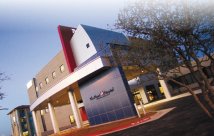 Exterior image of the front of the Heart Hospital