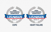 U.S. News & World Report Ranks Northwest Texas Healthcare as High Performing Hospital