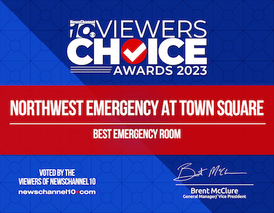 NewsChannel 10 Best Emergency Room badge